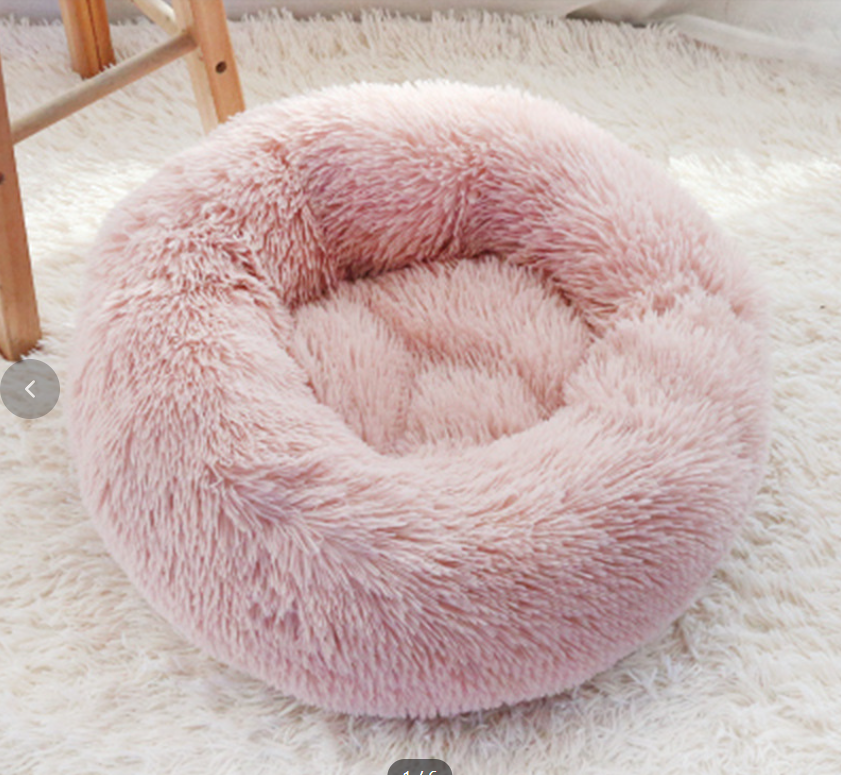 Round Donut Pet Bed