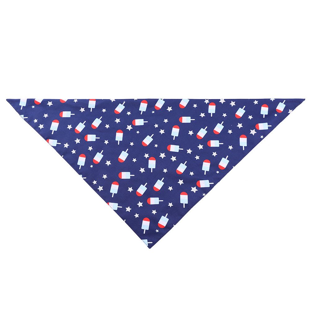 Patriotic Pet Bandana Polyester